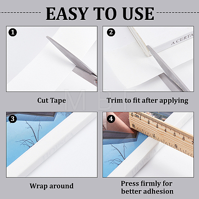 PE & Gauze Adhesive Tapes for Fixing Carpet AJEW-WH0136-54B-03-1