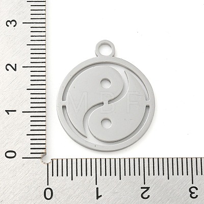 Non-Tarnish 304 Stainless Steel Pendants STAS-B056-26P-07-1