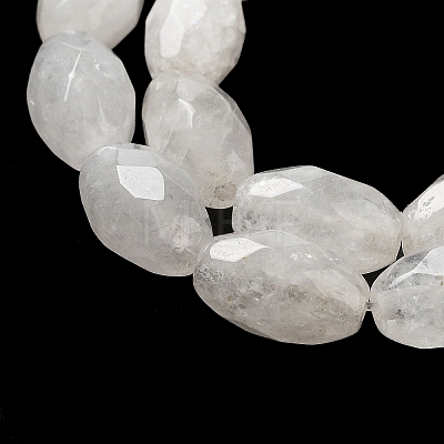 Natural Quartz Crystal Beads Strands G-P520-C18-01-1