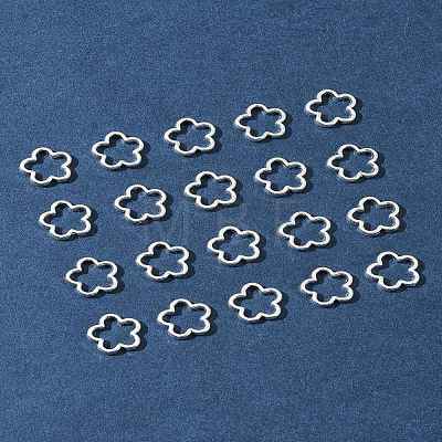 50Pcs Tibetan Style Alloy Bead Frame TIBEB-FS0001-10AS-1