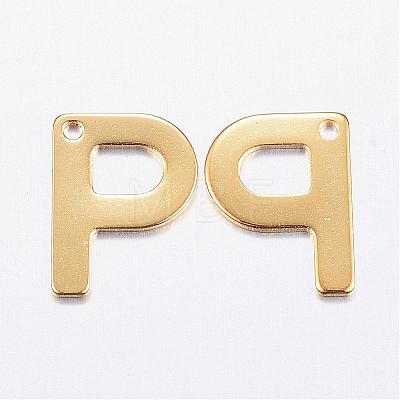 304 Stainless Steel Charms STAS-P141-P-1