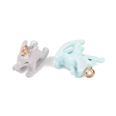 Alloy Enamel Pendants ENAM-A012-12G-1