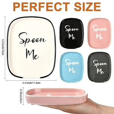 Ceramic Spoon Rest PR-FZC7D3E-01E-1