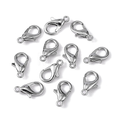 Zinc Alloy Lobster Claw Clasps E102-NF-1