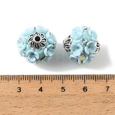 Handmade Polymer Clay Indonesia Beads PY-CBAAA14-12AS-1
