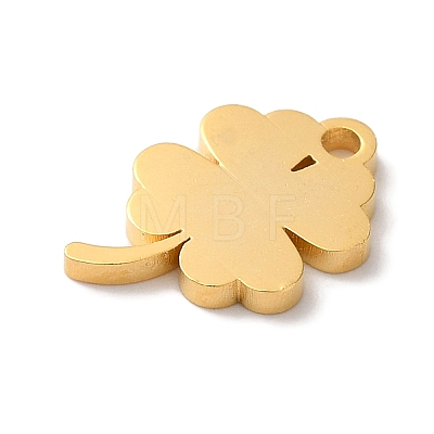 PVD Vacuum Plating 304 Stainless Steel Charms X-STAS-L081-022G-1