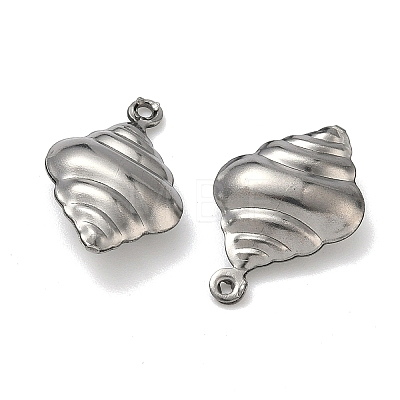 304 Stainless Steel Pendants STAS-P433-14D-P-1
