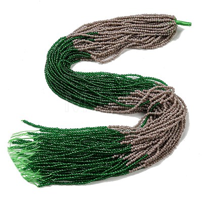 Transparent Gradient Color Glass Beads Strands LS-GLAA-H021-01A-44-1