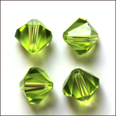 Imitation Austrian Crystal Beads SWAR-F022-10x10mm-252-1