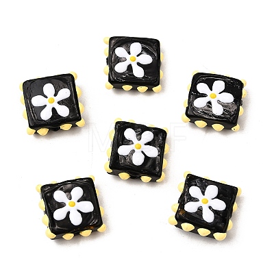 Handmade Lampwork Enamel Beads LAMP-S079-08A-1