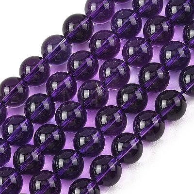 Synthetic Quartz Bead Strands G-H001-66B-01-1