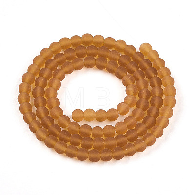 Transparent Glass Beads Strands GLAA-T032-T4mm-MD23-1