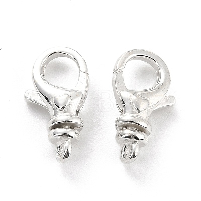 925 Sterling Silver Lobster Claw Clasps STER-Z001-101S-1