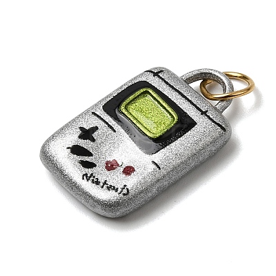 Printing 304 Stainless Steel Pendants STAS-K304-08B-G-1
