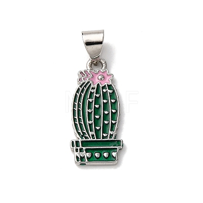 Brass Enamel Pendants LS-FIND-I054-01E-P-1