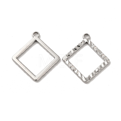 Non-Tarnish 304 Stainless Steel Pendants STAS-H212-20P-1