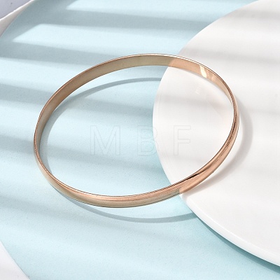 304 Stainless Steel Plain Bangles for Women Men BJEW-Z167-01M-04-1