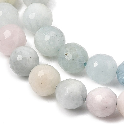 Natural Morganite Beads Strands GG-CBA0166-A01-8mm-1