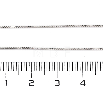 925 Sterling Silver Box Chains STER-P064-05P-1