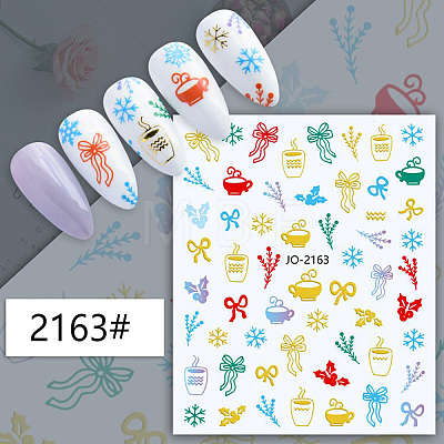Christmas Theme Nail Art Stickers MRMJ-N033-2163-1