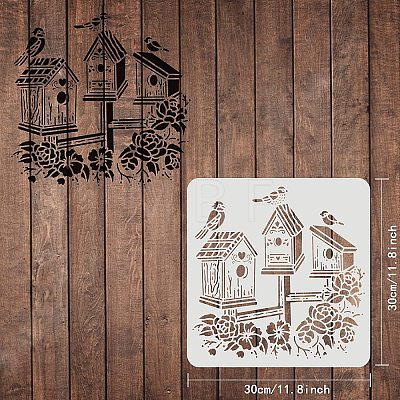 Plastic Reusable Drawing Painting Stencils Templates DIY-WH0172-370-1