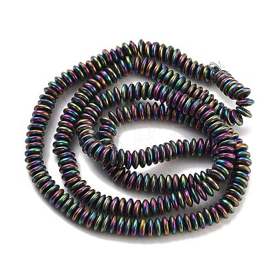 Electroplated Synthetic Non-magnetic Hematite Beads Strands G-P545-A01-01G-1