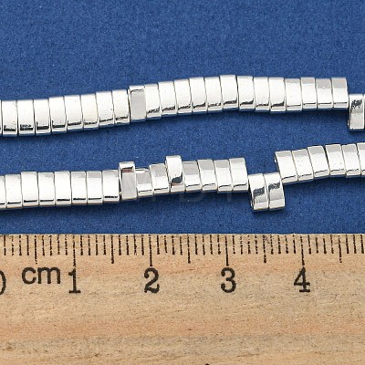 Electroplated Synthetic Non-Magnetic Hematite Beads Strands G-I360-B02-04-1