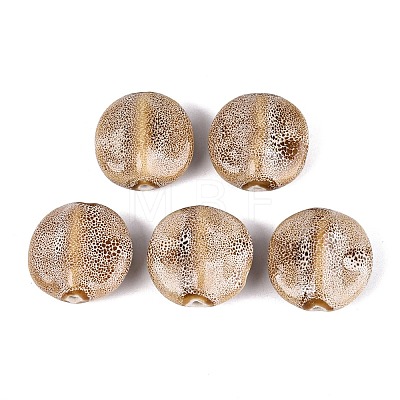 Vintage Handmade Porcelain Beads PORC-N013-22-03-1