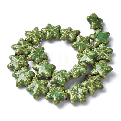 Ocean Series Handmade Porcelain Beads X1-PORC-R002-05-04-1