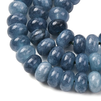 Natural White Jade Beads Strands G-E507-01-10-1