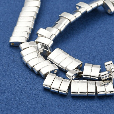 Electroplated Synthetic Non-Magnetic Hematite Beads Strands G-I360-B02-04-1
