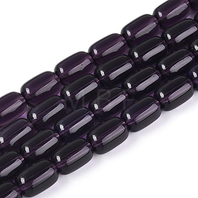 Transparent Glass Beads Strands GLAA-T028-14T-A04-1