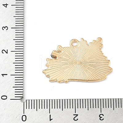 Thanksgiving Day Alloy Enamel Pendants ENAM-I076-01G-09-1