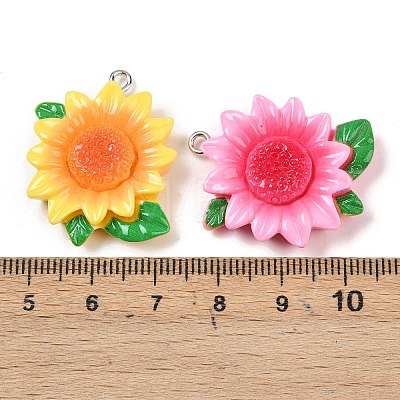Resin Pendants RESI-D016-04A-1