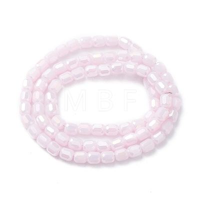 Imitation Jade Glass Beads Strands EGLA-K015-06-1