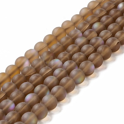 Synthetic Moonstone Beads Strands G-E573-01B-07-1
