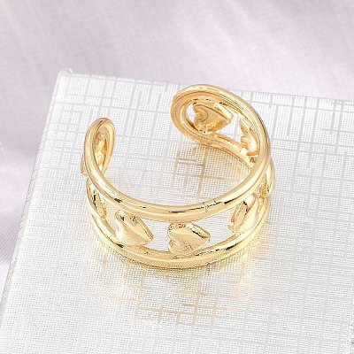 304 Stainless Steel Cuff Open Rings SA-H001-12G-1