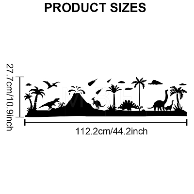 4Pcs 4 Styles PET Hollow Out Drawing Painting Stencils DIY-MA0004-05-1