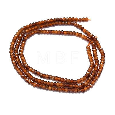 Natural Garnet Beads Strands G-G106-A37-01-1