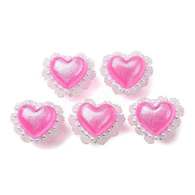 Rwsin & ABS Imitation Pearl & Polymer Clay Beads RE-CBA1913-01H-1