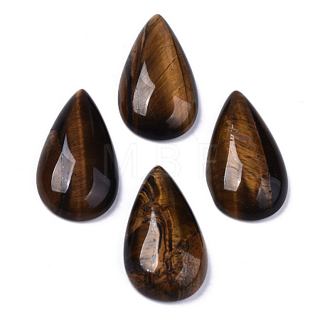 Natural Tiger Eye Cabochons G-N326-72D-1