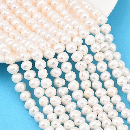 Natural Cultured Freshwater Pearl Beads Strands PEAR-D003-01C-03-1