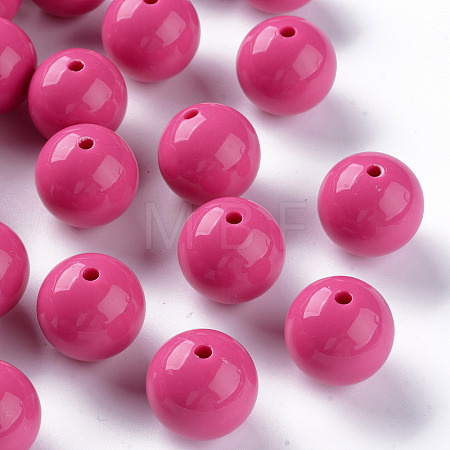 Opaque Acrylic Beads X-MACR-S370-C20mm-A13-1