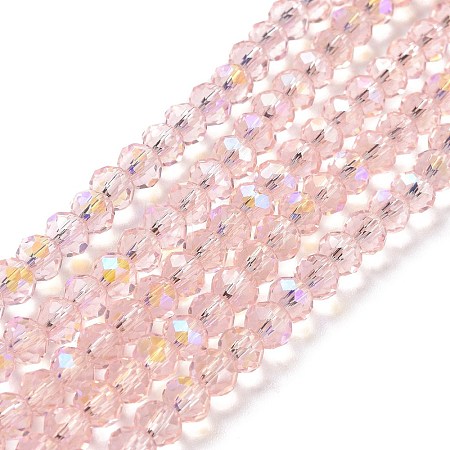 Electroplate Glass Beads Strands LS-EGLA-A034-T6mm-L18-1