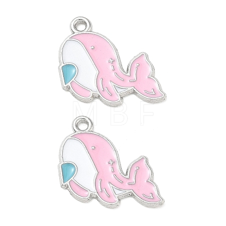 Alloy Enamel Pendants AL-CBA292F-01B-P-1