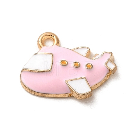 Alloy Enamel Pendants ENAM-E064-21KCG-02-1