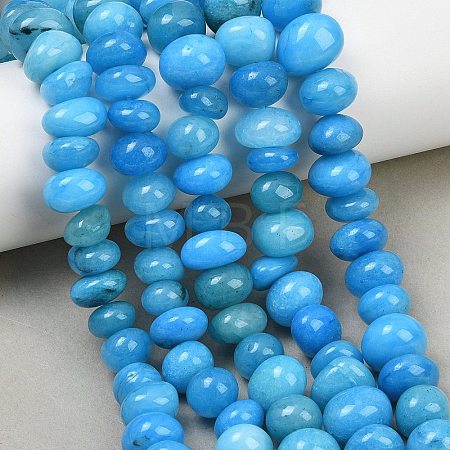 Dyed Natural White Jade Beads Strands GG-CBACF26-A03-06-1