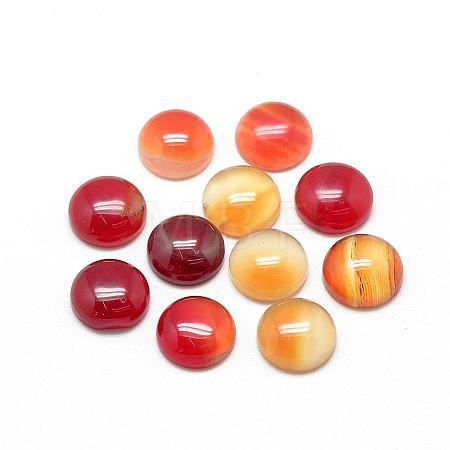 Natural Agate Cabochons G-R416-20mm-12-1