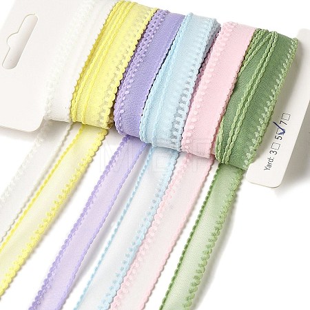 Polyester and Nylon Ribbon Sets DIY-Z029-01B-1