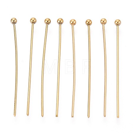304 Stainless Steel Head Pins STAS-T065-30mm-20G-1